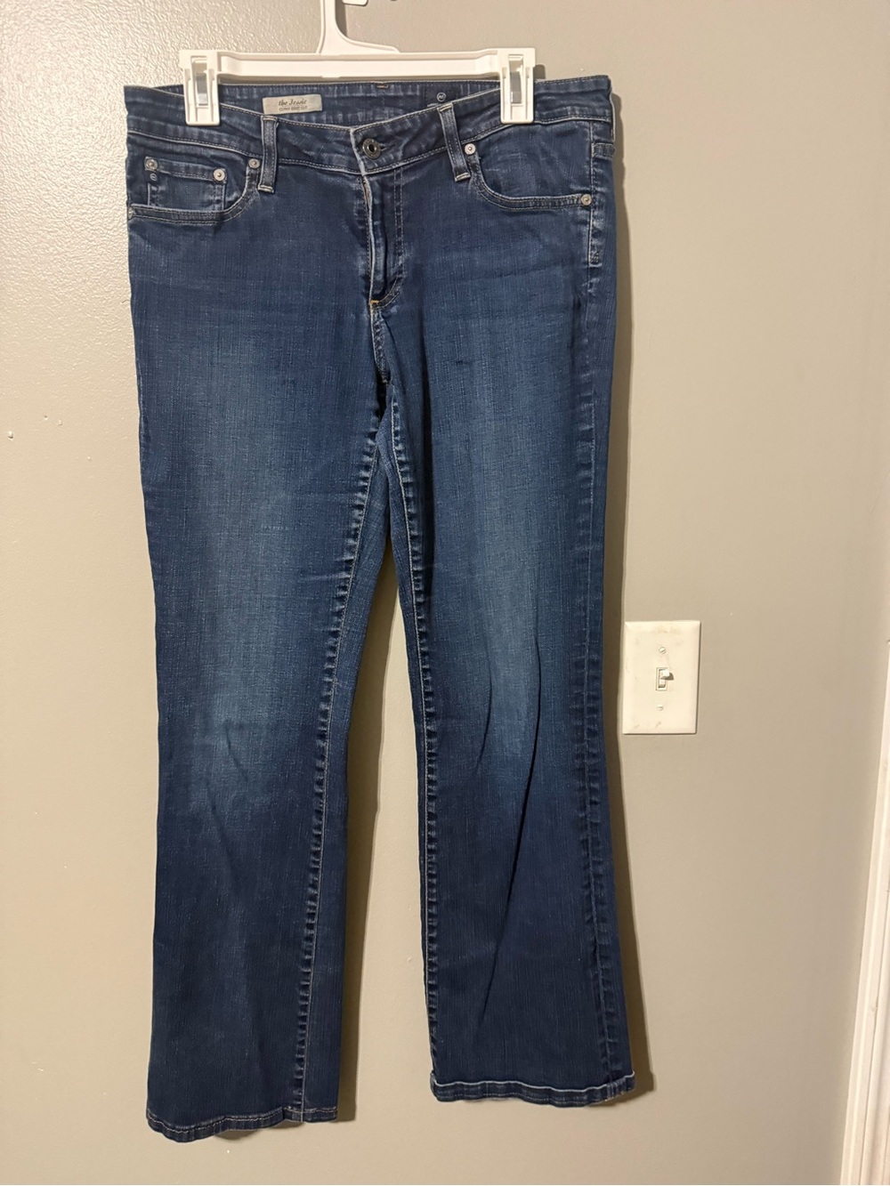 AG Adriano Goldschmied "The Jessie" Curvy Boot Cut Jeans - Dark Wash size 30 R